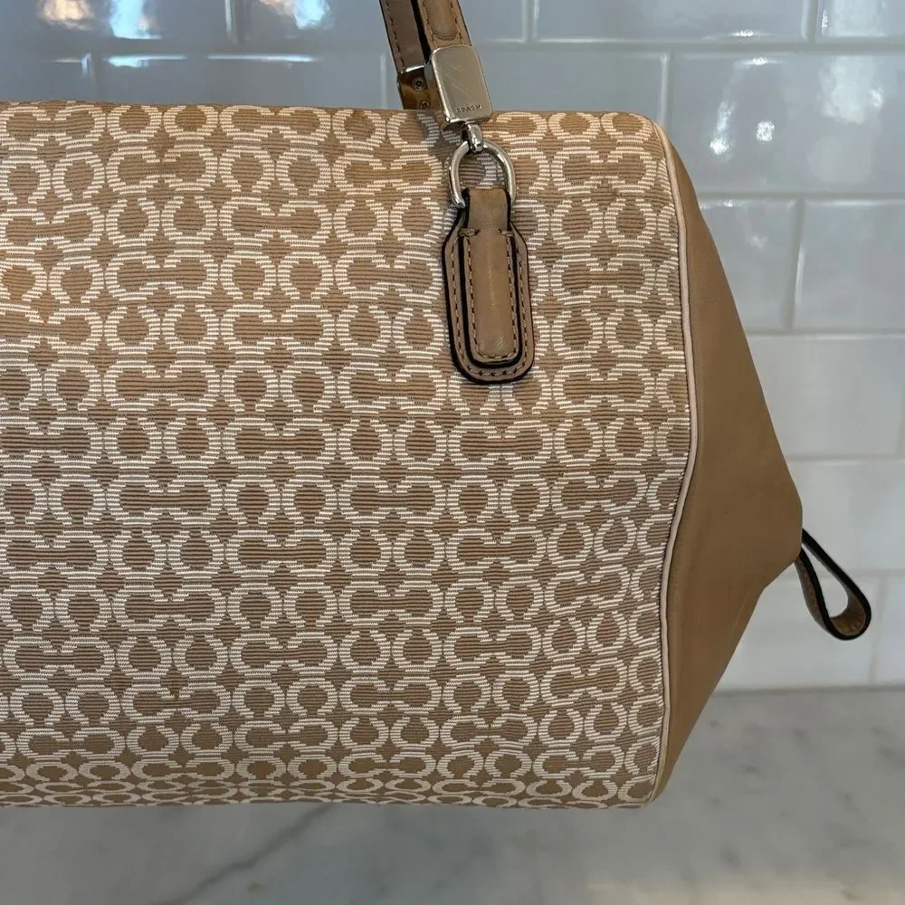 Coach Bag Purse Handbag Kimberly Needlepoint Carry All Crossbody Convert Tote